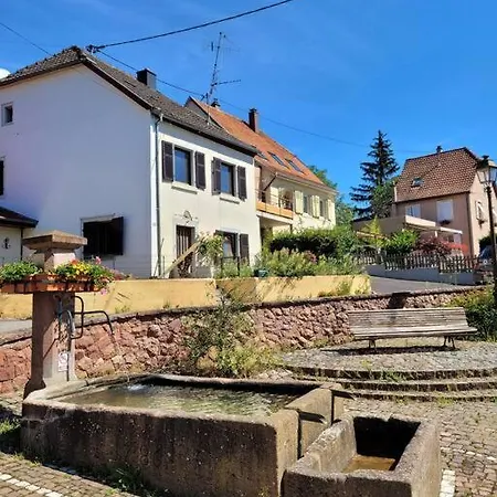Au Coeur Du Village Avec Terrasse Apartman Wattwiller