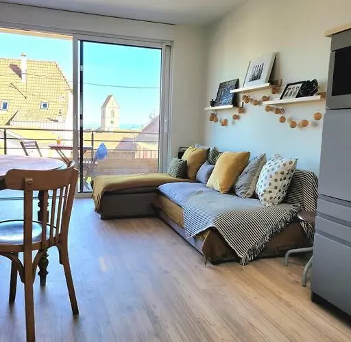 Apartmán Au Coeur Du Village Avec Terrasse Wattwiller